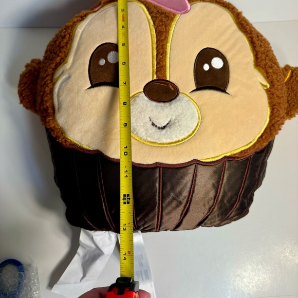 NWOT. Disney Chip 'n Dale pillow. Dark Chocolate Ganache Disney Munchling - Picture 14 of 16